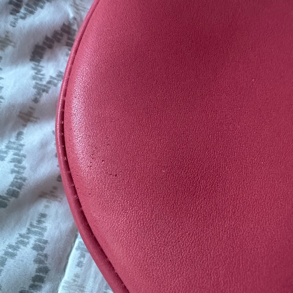 Portland Leather Pink Crossbody Bag - Picture 8 of 11